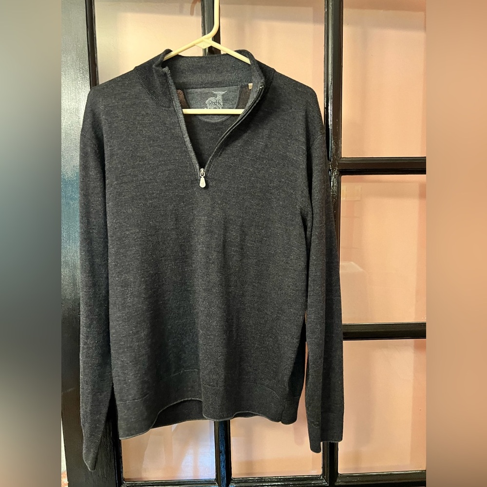 Raffi quarter zip sweater